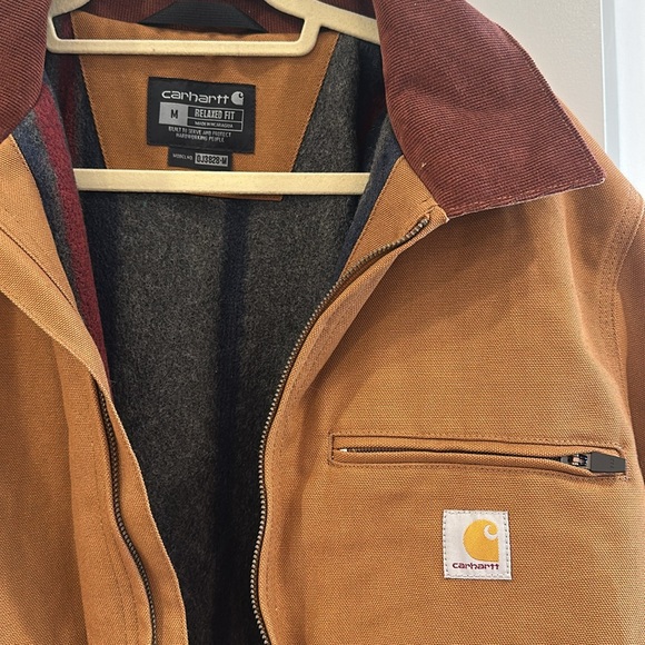 Carhartt Duck Blanket-Lined Detroit Jacket - Picture 3 of 6